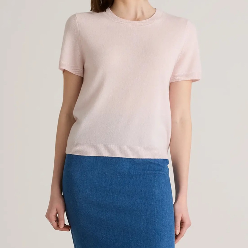 Quince Mongolian Cashmere Tee